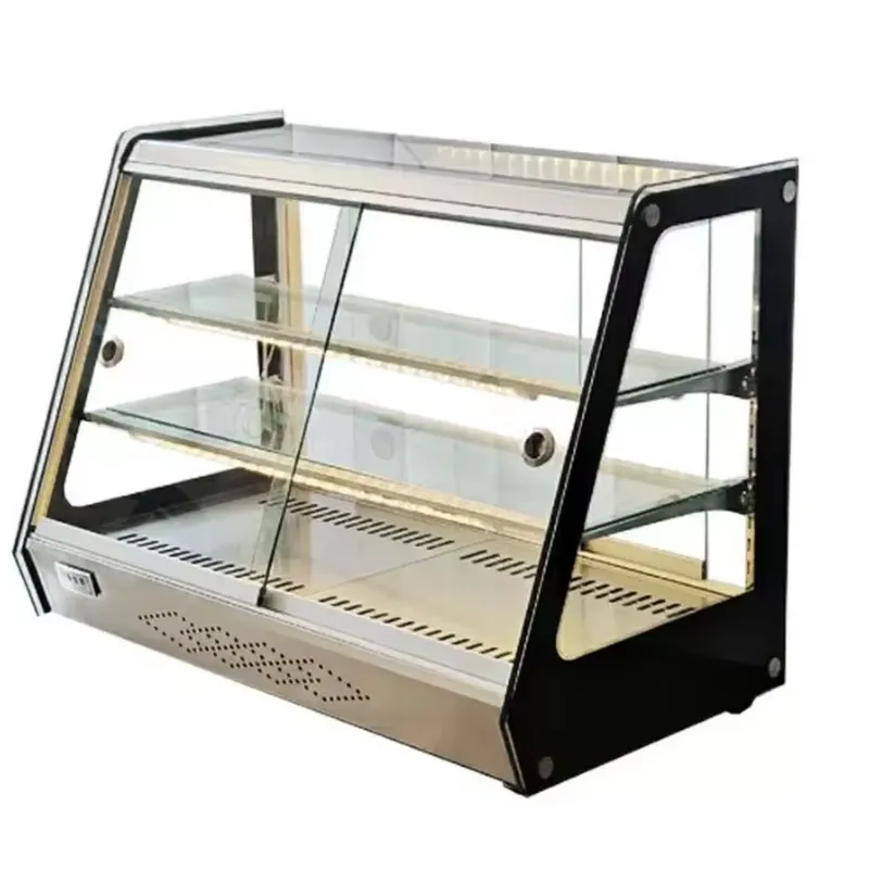 業務用ガラス製食品保温ディスプレイキャビネット、卓上保温ショ - Snacks Food Warmer のレビューと価格
