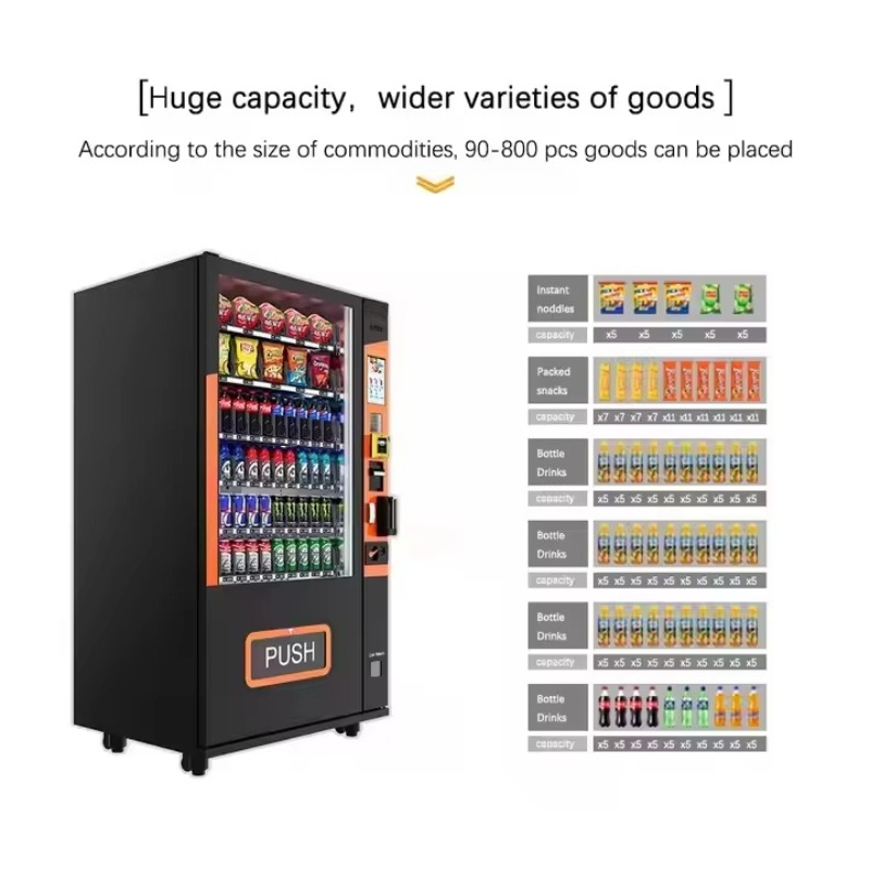 カスタマイズ可能なタッチスクリーン式スマートミニドリンク＆ス - Food Snacks Drinks のレビューと価格