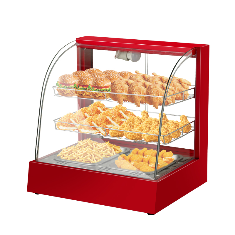 レストランカウンター用電気式食品保温ショーケース、パイ保温デ - Snacks Food Warmer のレビューと価格